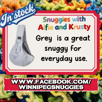 NIB Grey Klearu Pet Snuggy, View more
