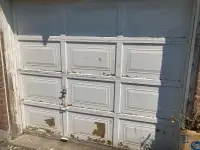 Garage doors painting / exterior painting 