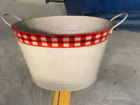 Metal Bucket or Firewood Container