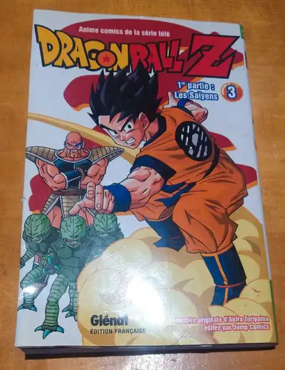 Livre Dragon Ball Z 20$ Argent Comptant