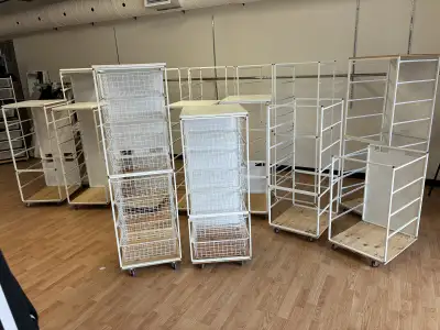 panier de rangement sur roulettes , View more