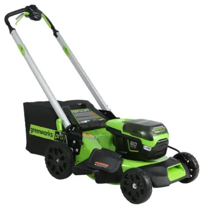 NEW - Greenworks LMC420 60V 21'' SP Lawn Mower - TOOL ONLY, View more