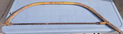 Large Vintage Bucksaw, View more