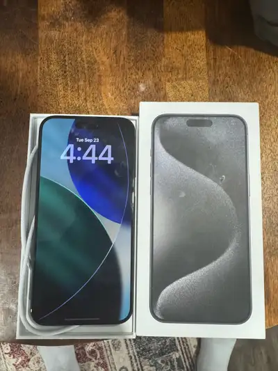iPhone 15 pro max 256gb , View more