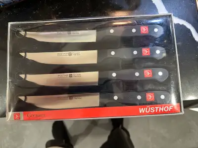 NEW! - Wüsthof Gourmet Steak Knife Set, View more