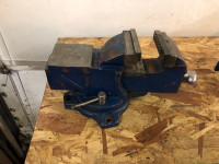 Bench vise and 10” drill press