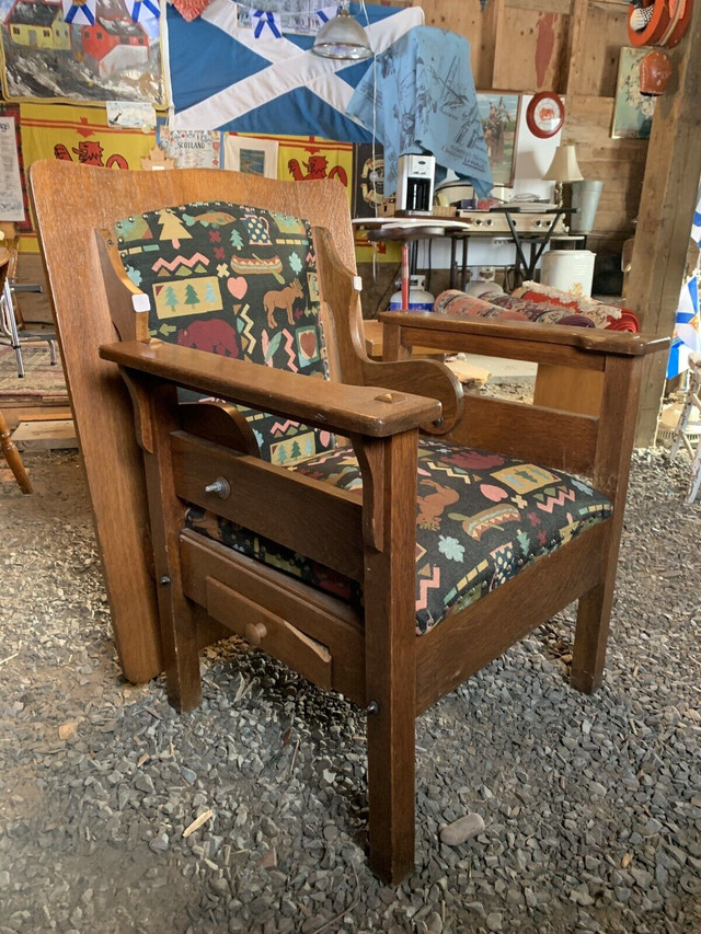 Chair / side table  in Chairs & Recliners in Truro