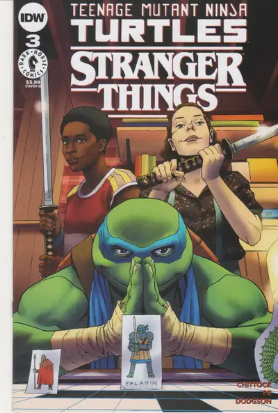 IDW Comics - Teenage Mutant Ninja Turtles/Stranger Things #3D., View more