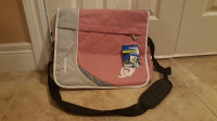 NEW Invicta Messenger/Shoulder Bag (Pink & Grey)