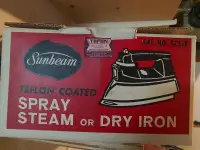 Vintage Sunbeam Iron -New Condition