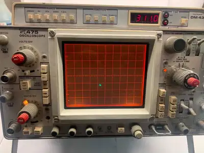 Tektronix 475 Osciloscope W/ DM44 digital Multimeter, View more