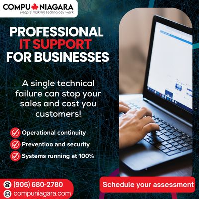 Downtime means lost sales. Our business IT support services are designed to protect your systems, pr...