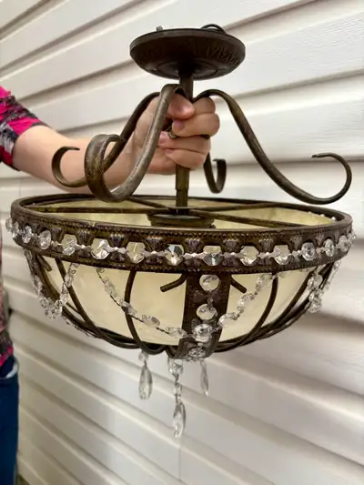 Vintage Ceiling Fixture, View more