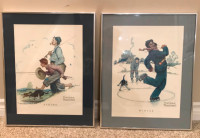 Norman Rockwell Framed Pictures