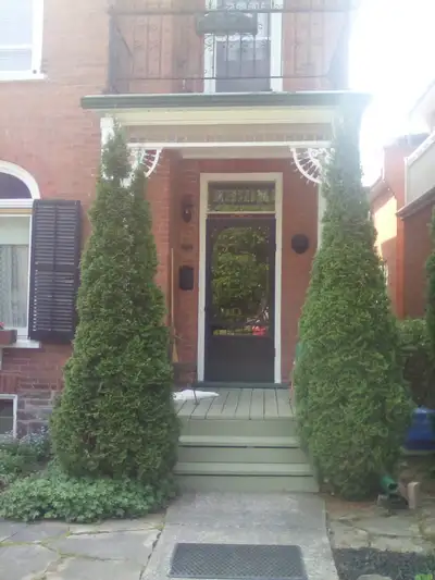 Lots of Victorian charm including, crown moldings, stained glass ,large principal rooms a lovely ant...