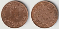 Canada - Edward VII - Large Cent 1902 CH. UNC - Cert:3686
