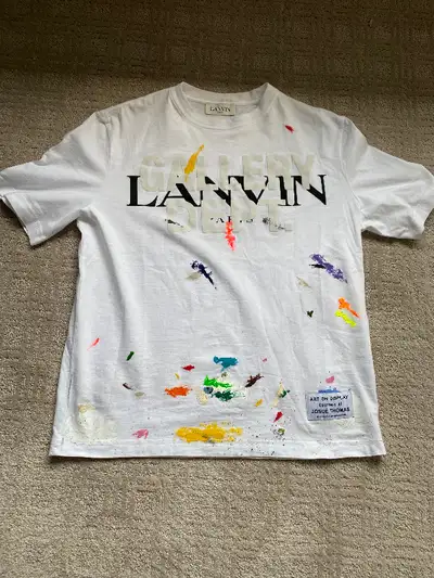 FS: Lanvin x  Gallery Dept splatter T-shirt size xs, View more