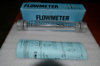 BLUE WHITE INLINE F-41000LN-12 FLOWMETER