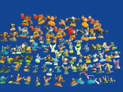 Over 100+ skylanders figures. 5 each or choose 3 for $10, View more