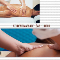 $45 Student Massage