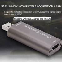 HDMI to USB 3.0 Audio Video Capture Card Game Recording Box Live