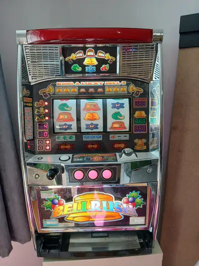 Slot machine in mint condition, View more