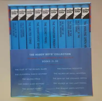 The Hardy Boys Collection: Books 21-30 Mystery Books Hardcover, View more