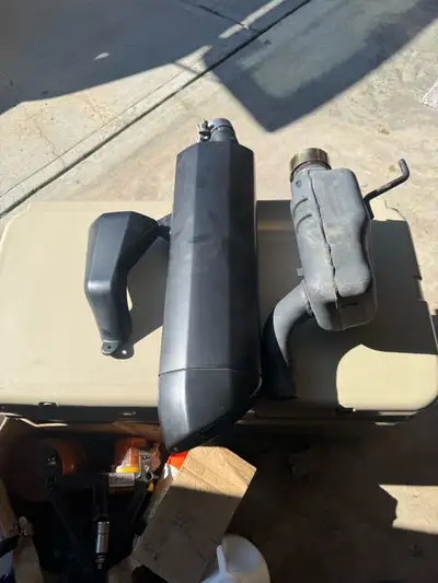 Drop your Pan America, dented your exhaust? Selling the stock exhaust from my 2021 Harley-Davidson P...