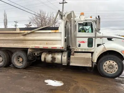 I am selling my 2013 Peterbilt 348 Tandem Dump truck The motor is a Paccar PX-8 and it has Allison 3...