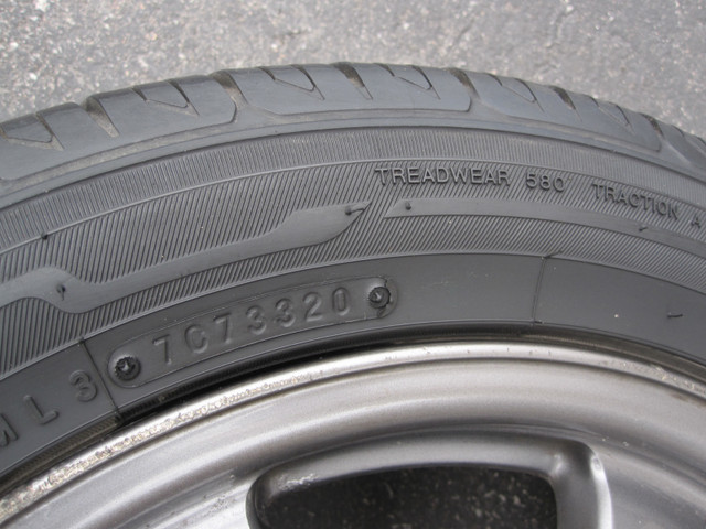 Nice Rims and Sporty Tires  195/55R16 87V for TOYOTA PRIUS. in Tires & Rims in Oshawa / Durham Region - Image 4