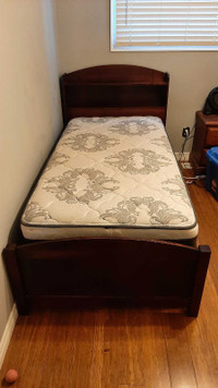 Single Captains bed with mattress