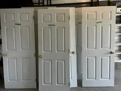$20 each or all for $100. Includes hinges and handles. A new coat of paint and they’ll freshen right...