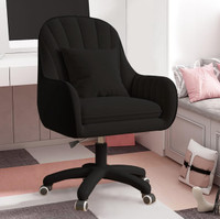 Office Chair Computer Chair with Mid-Back Upholstered Modern Tuf