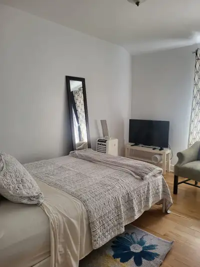 Chambre privée spacieuse à louer, meublée, en colocation avec une dame hispanophone, disponible à pa...