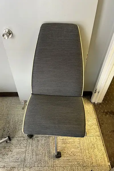 Clamshell High Back Armless Chair!!, View more