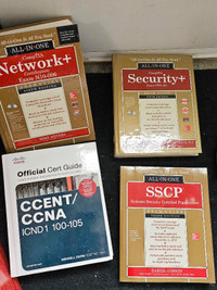 Computer certification textbooks