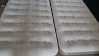 *LIKE NEW* AIR BEDS -TWO (2)  COLEMAN BRAND - WITH PUMP -