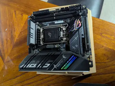 Strix B660-I Gaming Wifi Mini ITX motherboard not working, View more