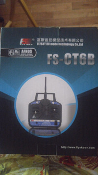 Flysky FS-CT6B 6CH 2.4G Transmitter For RC Helicopter


