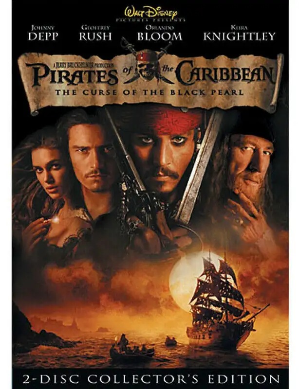 Pirates of the Caribbean 2 disc collector's edition $5 in CDs, DVDs & Blu-ray in Barrie - Image 2