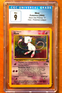 Mew Black Star Promos - 9 - Pokemon CGC Graded Card