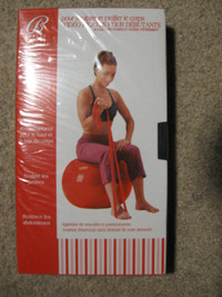 Video Pilates Pour Debutants workout tape-new & sealed/in French