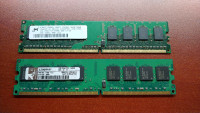 PC Memory - 1GB and 2GB PC2-6400 DDR2 800 RAM
