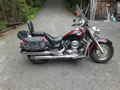 2002 Yamaha V Star. Totally dependable bike. Newer Dunlop tires, and battery last year. I have never...
