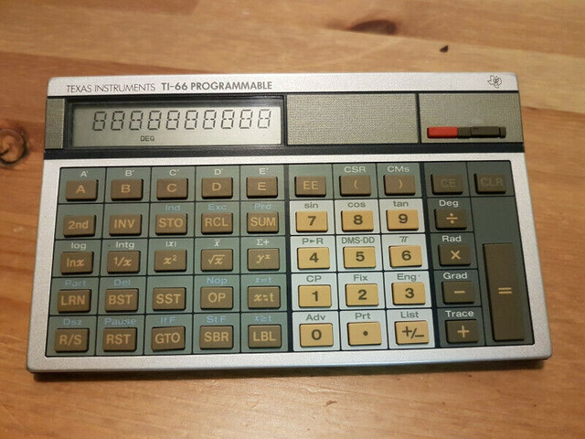 Texas Instruments TI-66 Programmable calculator in General Electronics in Mississauga / Peel Region - Image 2