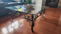 Coffee table with matching sofa table