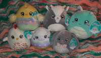 Lot of Squishmallow, Easter and Spring