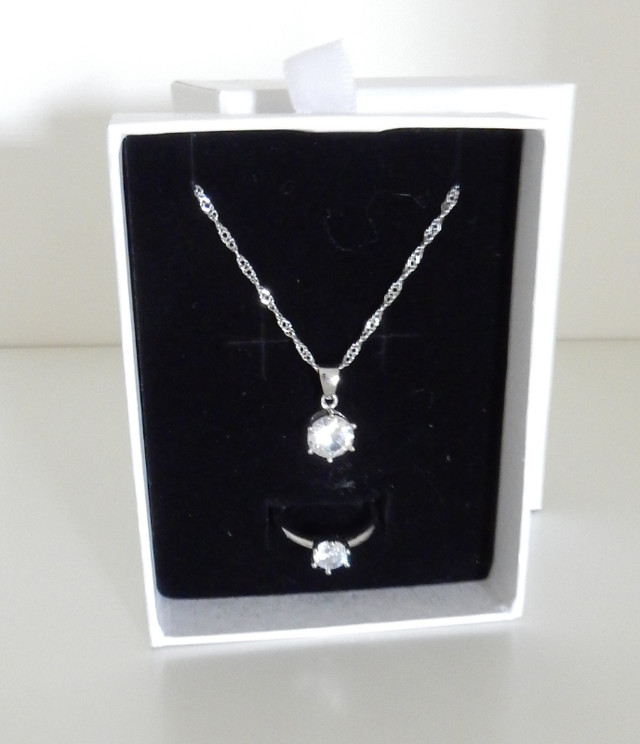 NEW STERLING SILVER JEWELRY SET 2 FOR $30 in Jewellery & Watches in Calgary - Image 2