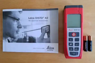 Leica DISTO A3  laser distance meter, View more