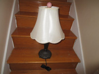 lampe antique avec abat-jour + ampoule incluse !!!
